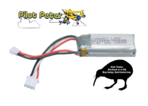 Battery LiPo 600 mAh 2S 7.4 volt. Suits many WL Toys