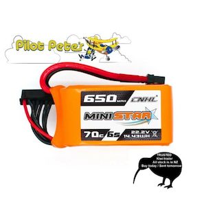 Pet: 650 6S 70C Lipo Battery. CNHL