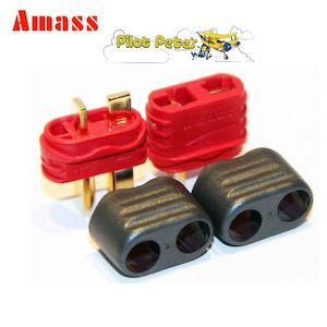 Sheathed pair Deans T-Plug Connector