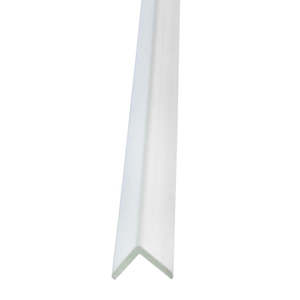 8' Narrow "L" Trim - White