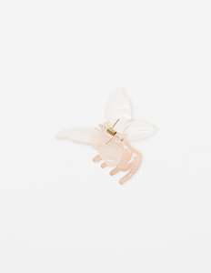 Accessories: Stella + Gemma Hair Claw - Pink Butterfly