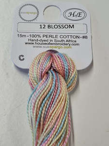 House Of Embroidery Threads Sue Spargo: 12C Blossom House of Embroidery P8