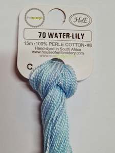 House Of Embroidery Threads Sue Spargo: 70C Water Lily House of Embroidery P8