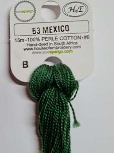 House Of Embroidery Threads Sue Spargo: 53B Mexico House of Embroidery P8