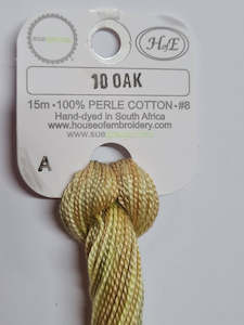 House Of Embroidery Threads Sue Spargo: 10A Oak House of Embroidery P8