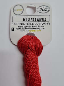 House Of Embroidery Threads Sue Spargo: 51B Sri Lanka House of Embroidery P8