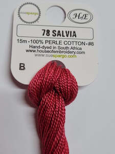 House Of Embroidery Threads Sue Spargo: 78B Salvia House of Embroidery P8