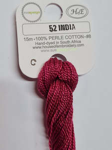 House Of Embroidery Threads Sue Spargo: 52C India House of Embroidery P8