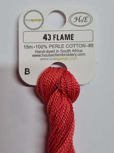 House Of Embroidery Threads Sue Spargo: 43B Flame House of Embroidery P8