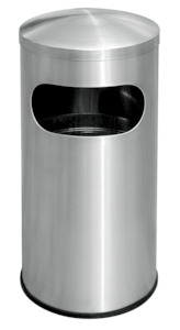 Stainless Steel Dome Top Bin 40L - RB-AS-BOWL