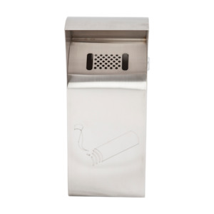 Waste remediation: Stainless Steel Ashtray Bin 1.7L - RB-WMAB-1.7