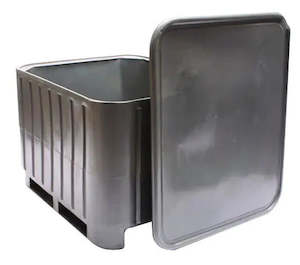 Waste remediation: PAL750 Plastic Pallet Bin 750 Litre