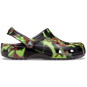 Work clothing: CROCS Classic Spray Camo Clog