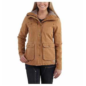 Carhartt Women's 102247 Weathered Duck Wesley Coat