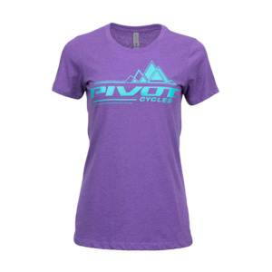 Women's T Shirt Geo Peaks