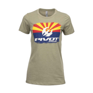 Apparel: Women's AZ Flag SS Tee