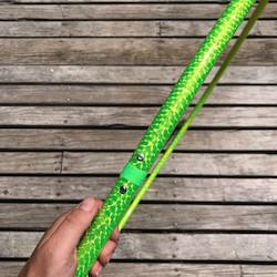 Beginner Holographic Lime Flabbergaster Hula Hoop [LIMITED EDITION[