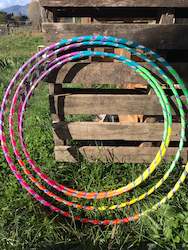 Beginner Hula Hoops: Rainbow Glitter Limited Edition Beginner Hula Hoop