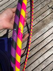 Colourful Taped Polypro Hula Hoop