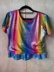 Rainbow Sparkle Top ð