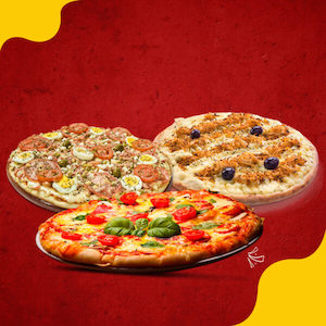 3 X Large Pizzas Deal