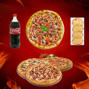 Pizza takeaway: Family Pizza Deal