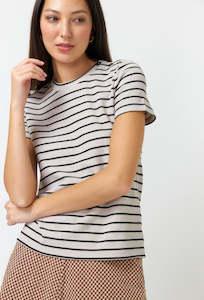 Clothing: Nautical T-Shirt - Sand