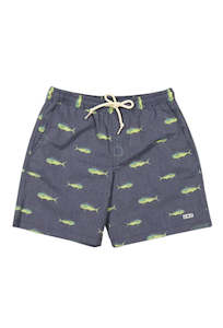 Clothing: Mini Mahi Shorts - Vintage Navy