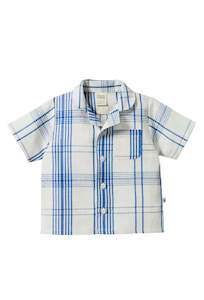 Guthrie Shirt Linen - Clyde Check