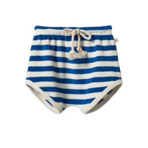 Clothing: Terry Short - Mariner Stripe