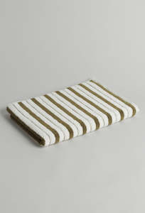 Echo Organic Cotton Bath Mat - Caper & Chalk