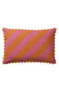 Bundi Stripe Cushion - Desert