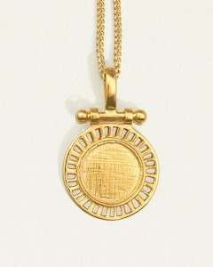 Solar Necklace - Gold Vermeil