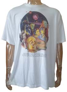 Star Wars Men's Art Montage T-Shirt (Large)