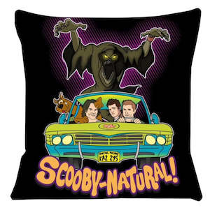 Scoobynatural (Supernatural & Scooby Doo) Cushion Cover