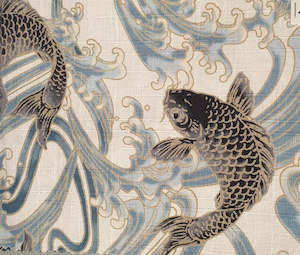 SALE Fabric - Japanese Koi (Japan)