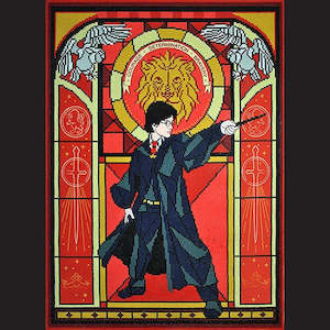 SALE Diamond Dotz Art Kit - Harry Potter Stained Glass (Advanced)