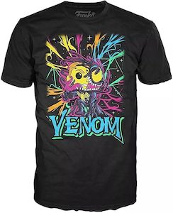 Venom Black Light Funko Pop T-Shirt (Small)