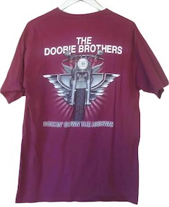 Vintage T-Shirt Doobie Brothers Rockin' Down The Highway (Large)