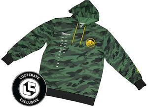 Clothing: Jurassic World Dominion Biosyn Camo Hoodie (Medium)