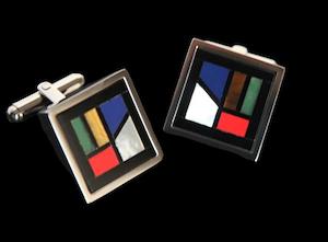 Clothing: Gaudi Mosaic Cufflinks