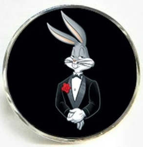 Clothing: Bugs Bunny in Tuxedo Cufflinks