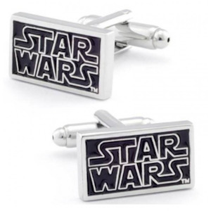 Clothing: Star Wars Cufflinks - Star Wars Logo