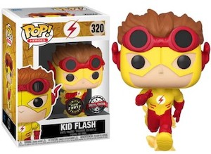 Pop Vinyl - Kid Flash CHASE GITD #320