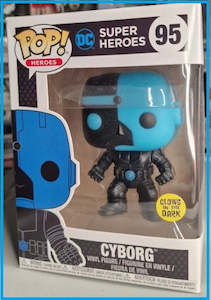 Pop Vinyl - DC - Cyborg Silhouette #95