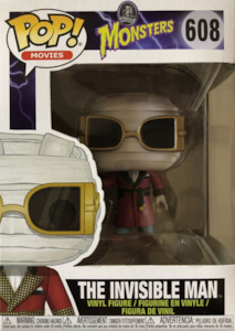 Clothing: SALE Pop Vinyl - The Invisible Man #608