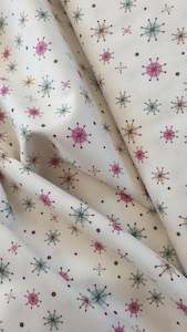 Clothing: Fabric - 50s Atomic Stars (USA)