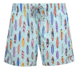 Clothing: Johnny Brasco Unisex Surfboard Swim Shorts (Medium)