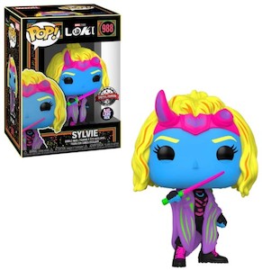 Clothing: Pop Vinyl - Loki's Sylvie Black Light #988