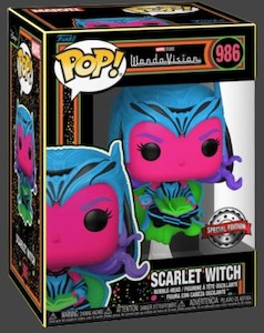 SALE Pop Vinyl - Scarlet Witch Black Light #986